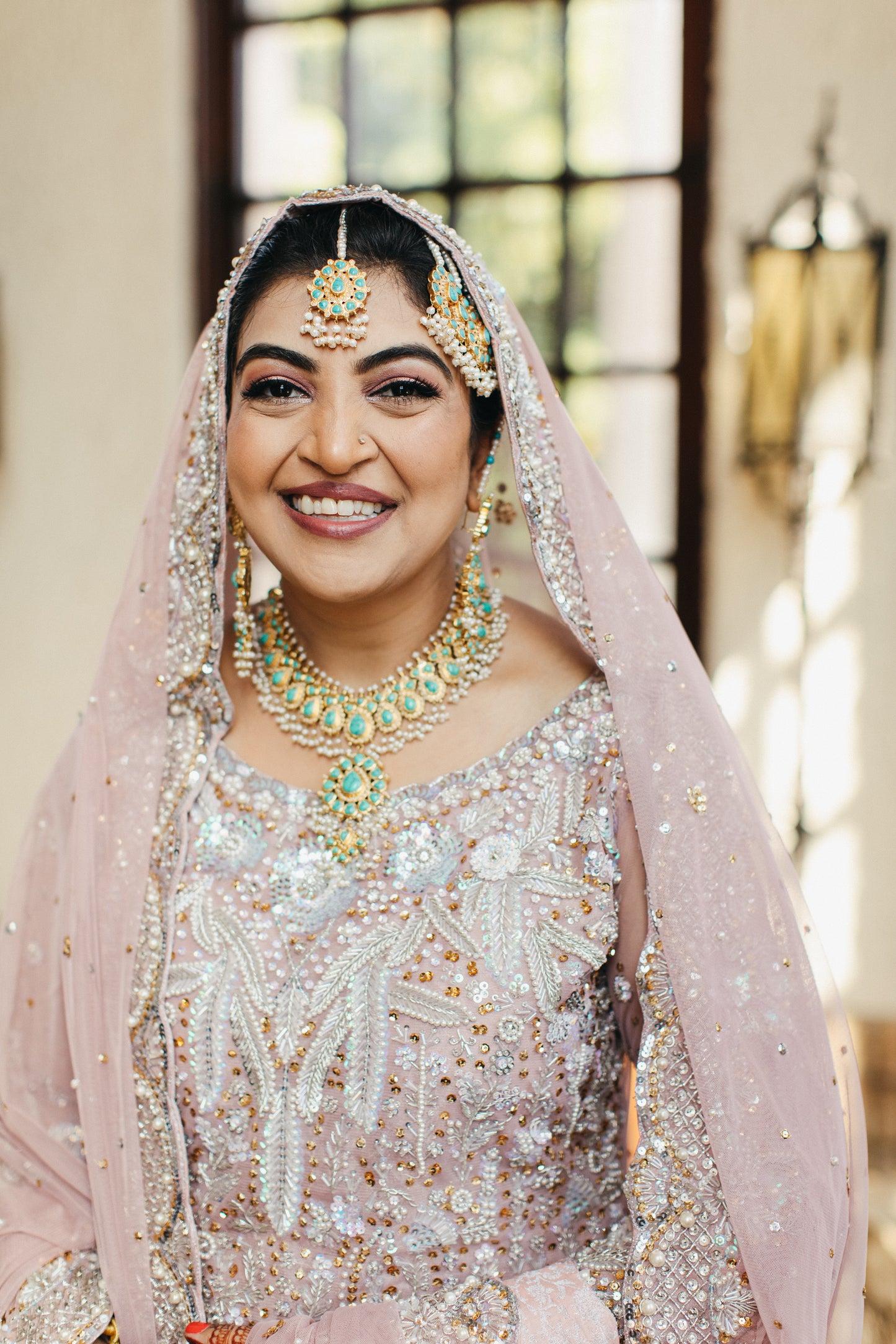 RUBAB SHIRT IN NET, LEHNGA IN BROCADE, AND DUPATTA IN NET