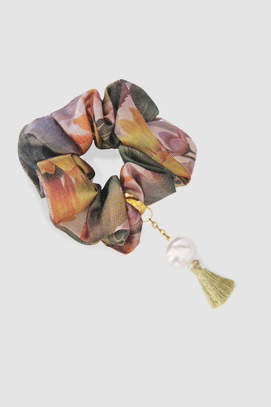 AYANA SCRUNCHIE IN LAME