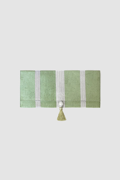 MAHAM COIN PURSE IN KHADDI SPUN SILK