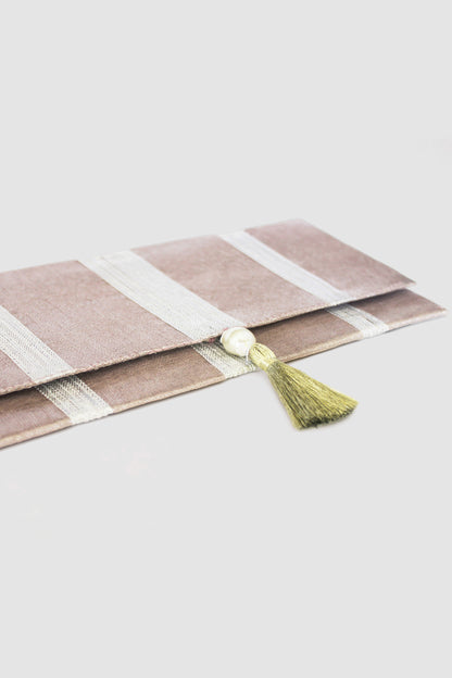 MAHRUKH COIN PURSE IN SILK LAME