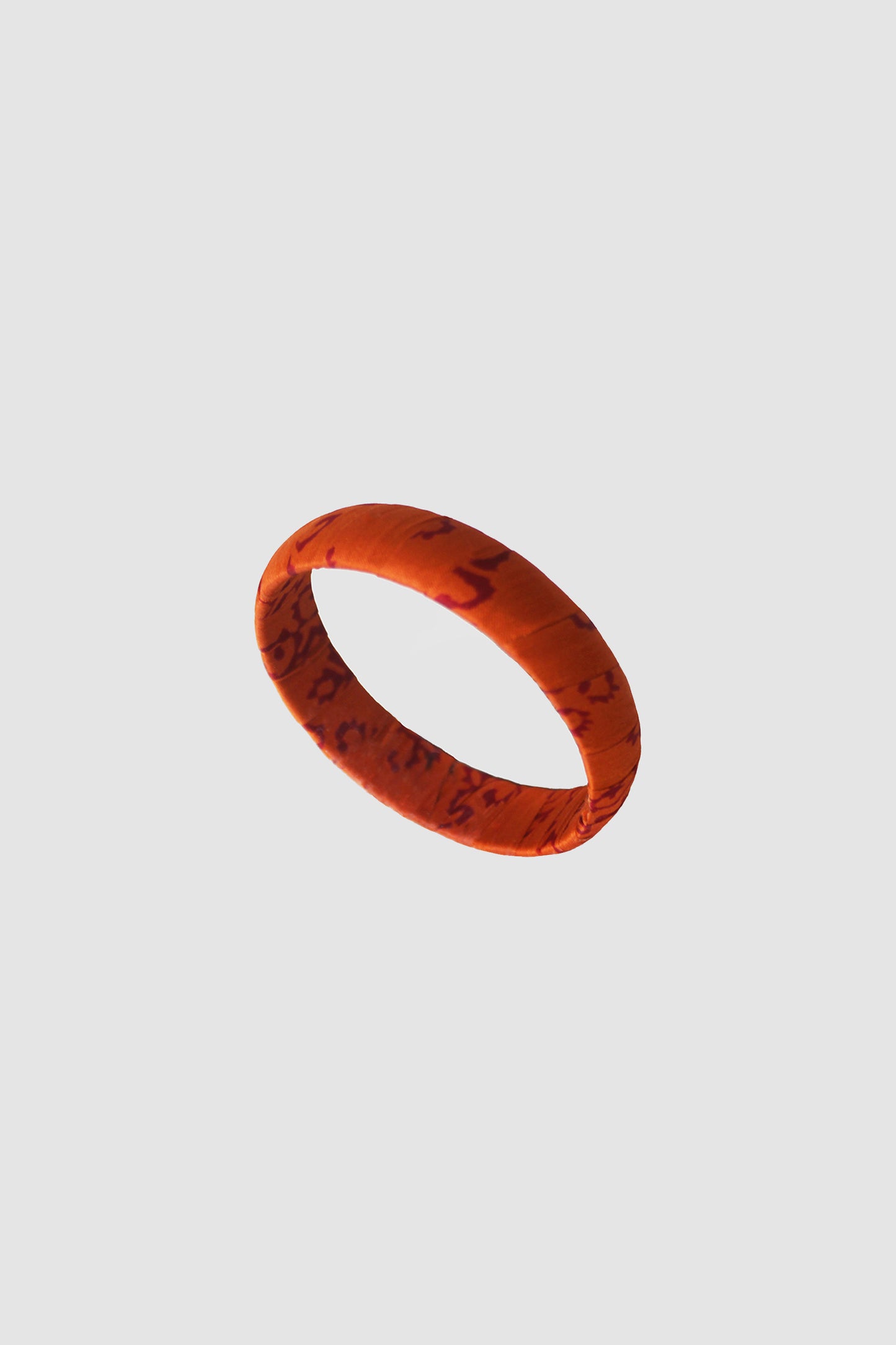 NAYAB PRINT BANGLE 19MM IN SILK CHARMEUSE