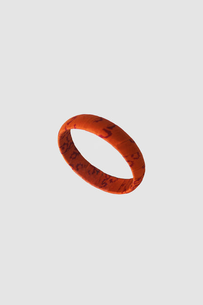 NAYAB PRINT BANGLE 19MM IN SILK CHARMEUSE