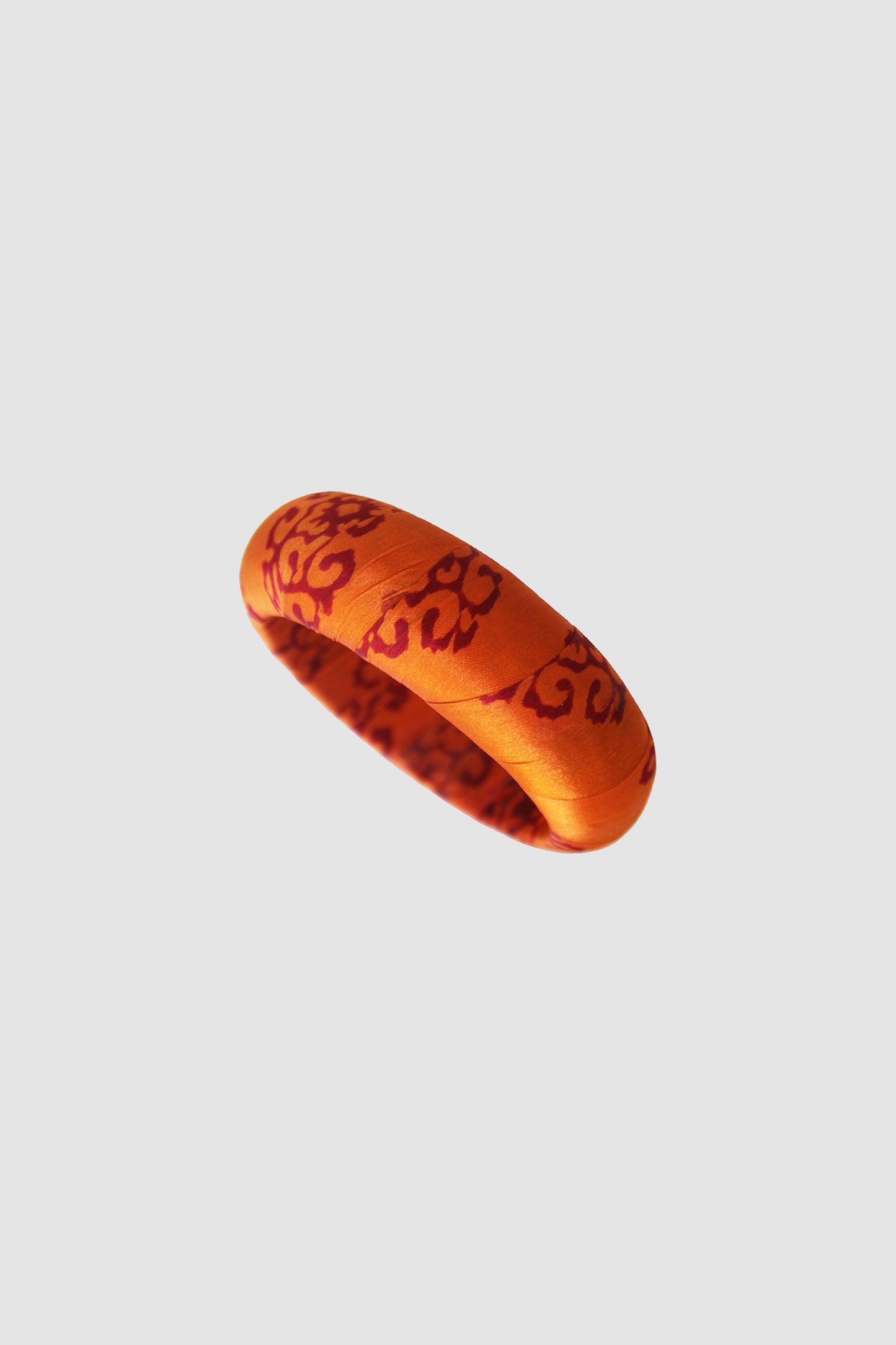 NAYAB PRINT BANGLE 32MM IN SILK CHARMEUSE