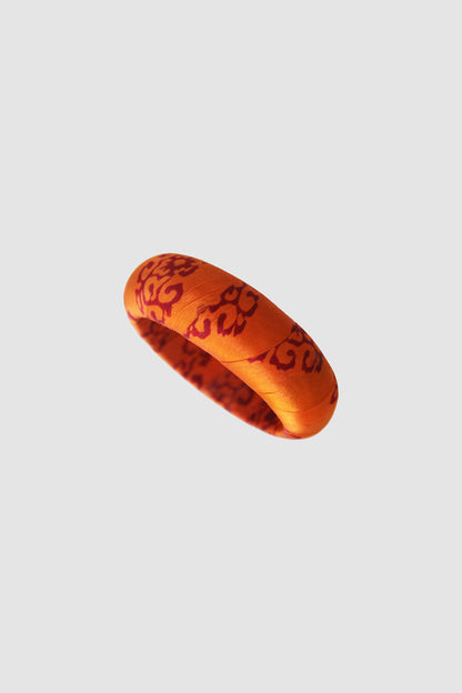 NAYAB PRINT BANGLE 32MM IN SILK CHARMEUSE