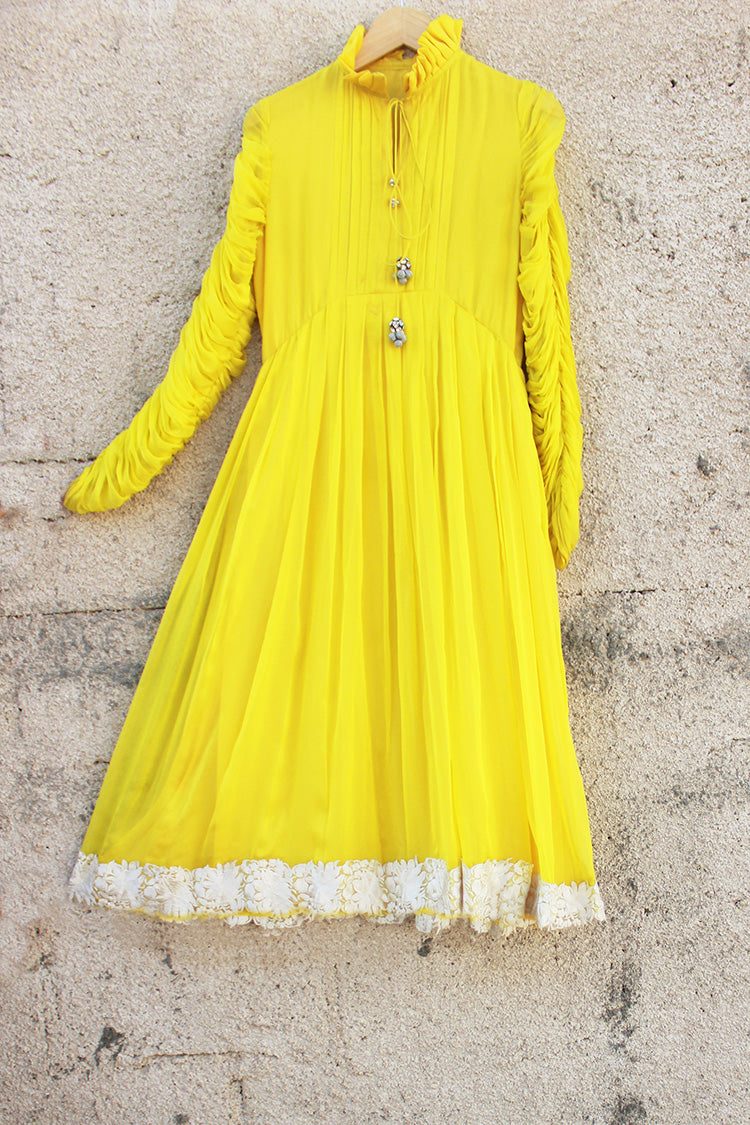 SARAH PISHWAS AND CHURIDAR IN SILK CHIFFON